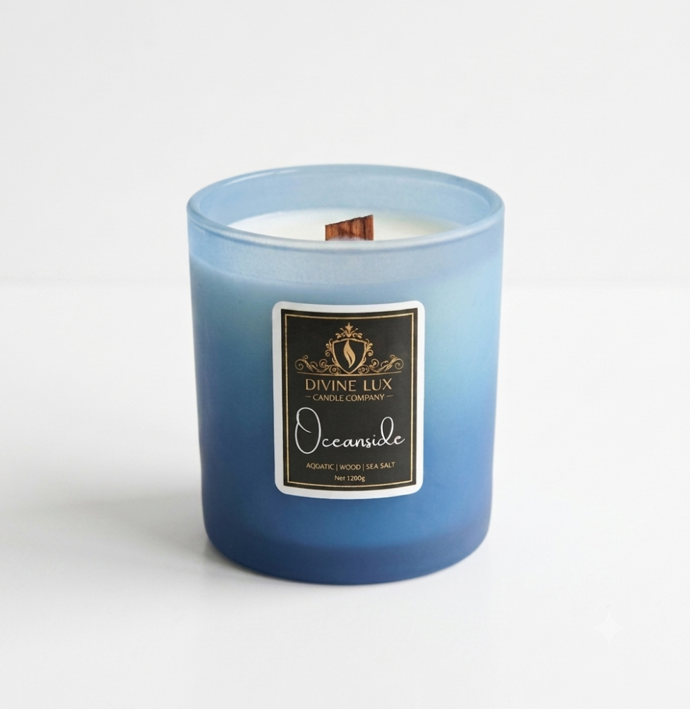 Oceanside Wood Wick Candle