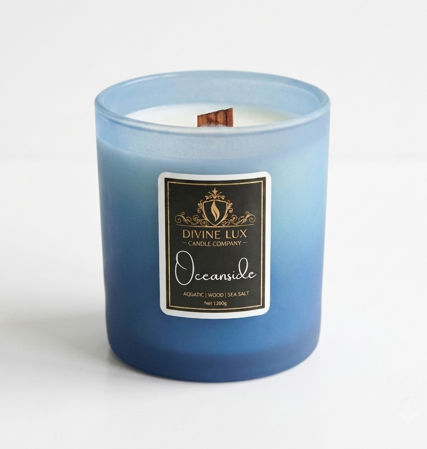 Oceanside Wood Wick Candle