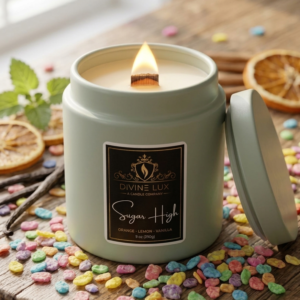 Sugar High Wood Wick Candle