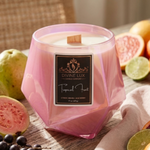 Tropical Fruit Wood Wick Candle