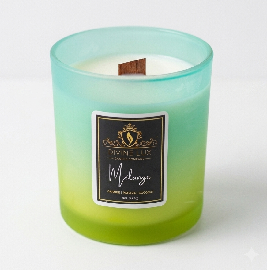 Mélange Wood Wick Candle